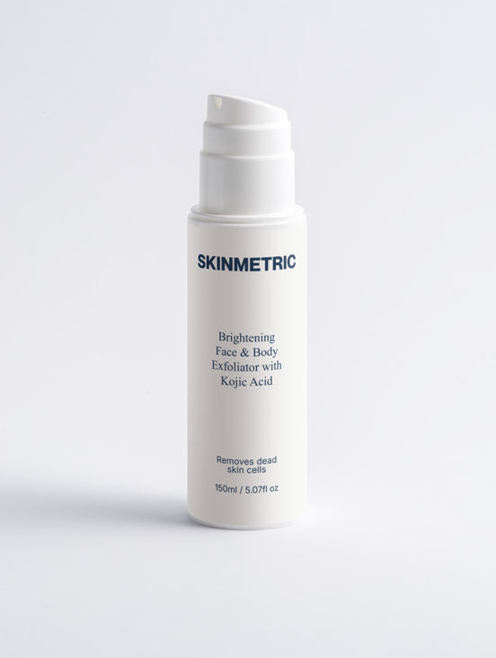 Brightening Face & Body Exfoliator with Kojic Acid