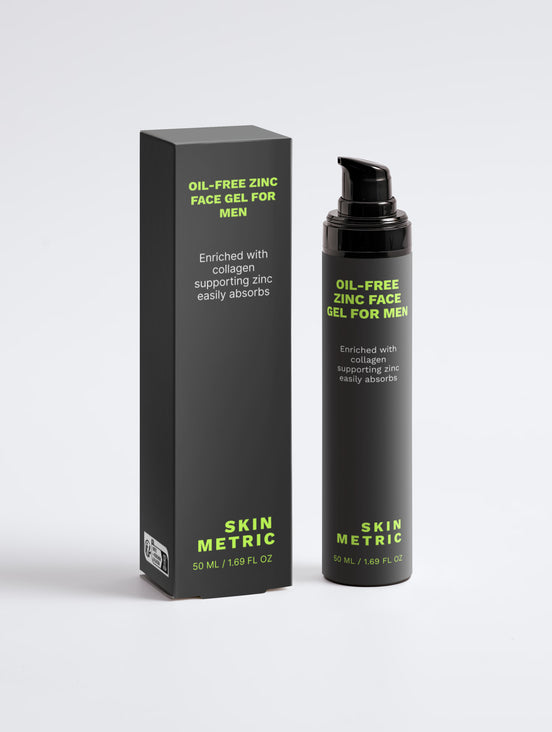 Oil-Free Zinc Face Gel for Men
