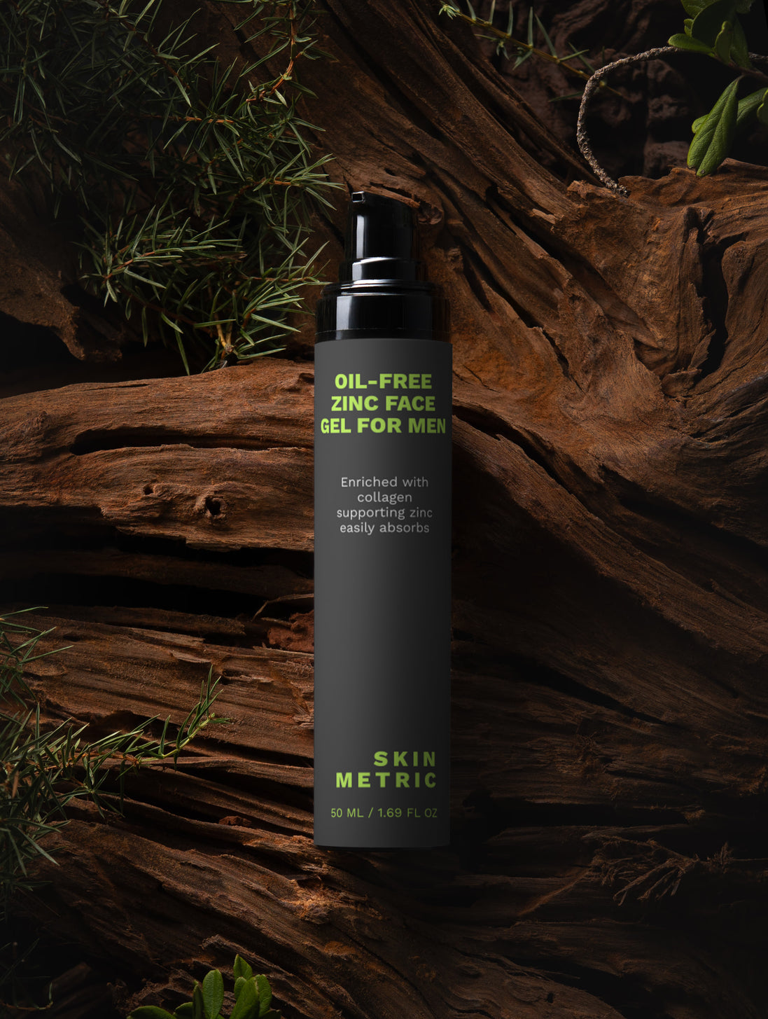 Oil-Free Zinc Face Gel for Men