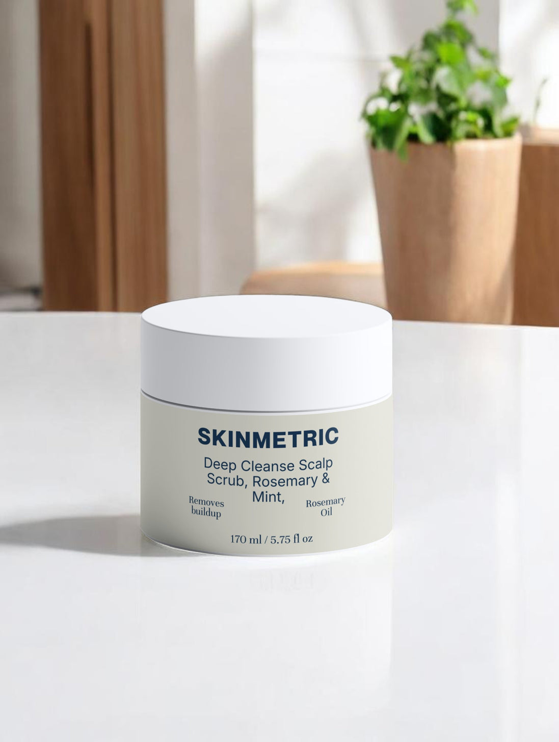Deep Cleanse Scalp Scrub, Rosemary & Mint